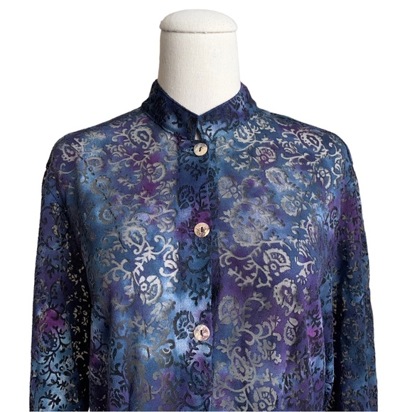 Citron Maxi Sheer Coat Cardigan Kimono Top Medium - Picture 2 of 11